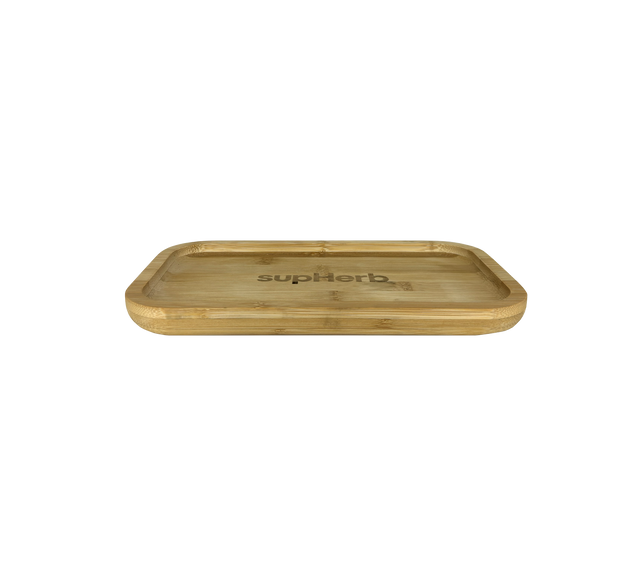 supHerb Bamboo Rolling Tray