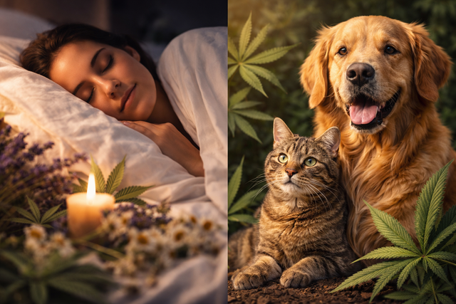 CBD für Schlaf, Regeneration & Tiere