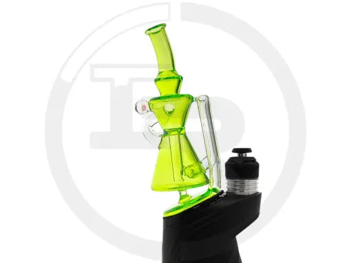 Iriedescent Glass Recycler for Puffco Peak