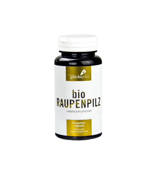 Glückspilze - Raupenpilz - BIO Pilzpulverkapseln 120 Stk. - supHerb